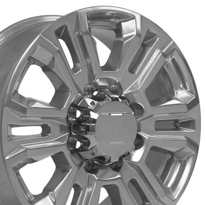 OE Wheels LLC - OE Wheels CV70B 20x8.5 8x180 47mm Polished CV70B-20085-8180-47P