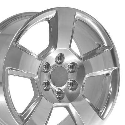 OE Wheels LLC - OE Wheels CV76 20x9 6x5.5 27mm Polished CV76-20090-6550-27P