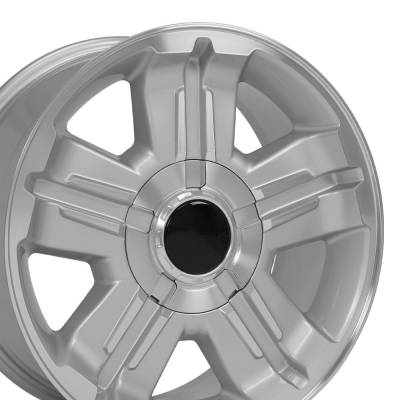OE Wheels LLC - OE Wheels CV88-18080-6550-31MS CV88 18x8 6x5.5 31mm Silver/Machined