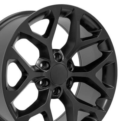 OE Wheels LLC - OE Wheels CV98B 20x9 6x5.5 24mm Satin Black CV98B-20090-6550-24B1