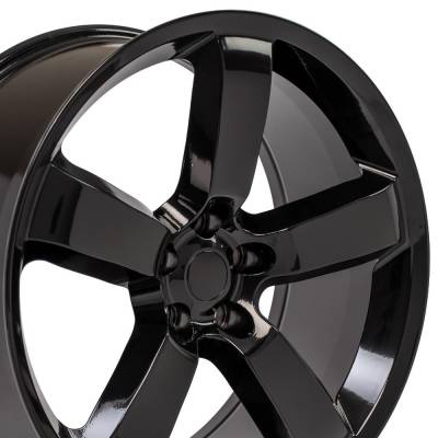 OE Wheels LLC - OE Wheels DG04 20x9 5x115 20mm Gloss Black DG04-20090-5115-20B