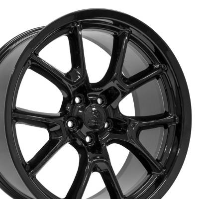 OE Wheels LLC - OE Wheels DG21 20x9 5x115 18mm Gloss Black DG21-20090-5115-18B