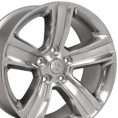 OE Wheels LLC - OE Wheels DG65 20x9 5x5.5 19mm Polished/Silver DG65-20090-5550-19PS