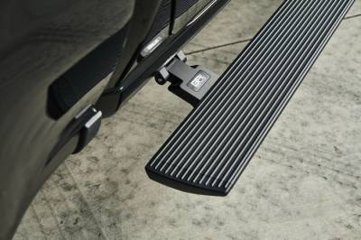 Body Armor 4x4 - Body Armor E-Power Running Board Steps Black Silverado/Sierra Crew GM-4501
