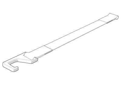 RealTruck Truxedo - Truxedo 1118185 Retainer Strap Kit Two 15" Retainer Straps Lo Pro/Edge/Deuce