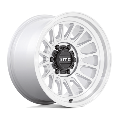 KMC - KMC Wheels KM724 IMPACT OL 17x9 5x5.0 -12mm Silver/Machined KM72479050512NUS