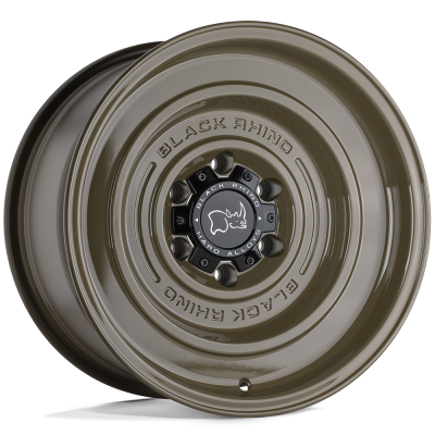 Black Rhino Hard Alloys - Black Rhino Wheels SOLID 17x9.5 6x5.5 -12mm Gator Green 1795SLD-26140N12
