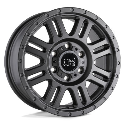 Black Rhino Hard Alloys - Black Rhino 1680YWN455130G78 Wheels Yellowstone 16x8 5x130 45mm Matte Gunmetal