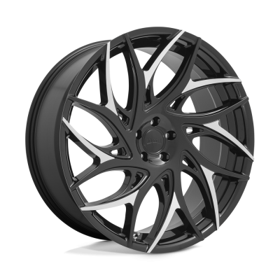 DUB 1PC - DUB Wheels S259 G.O.A.T. 26x10 5x5.0 10mm Gloss Black/Machined S259260073+10