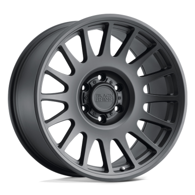 Black Rhino Hard Alloys - Black Rhino Wheels BULLHEAD 20x9.5 6x5.5 12mm Matte Black 2095BLH126140M12
