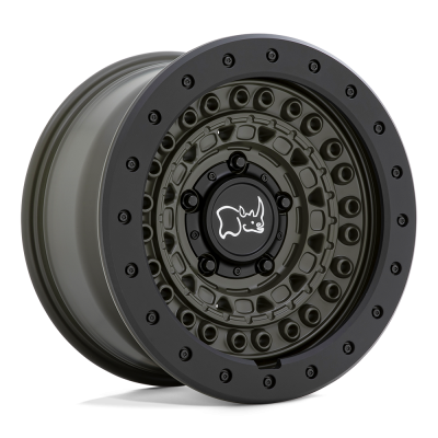 Black Rhino Hard Alloys - Black Rhino Wheels 1785BCD-86140N12 BARRICADE 17x8.5 6x5.5 -18mm Olive Green