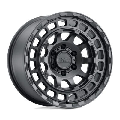 Black Rhino Hard Alloys - Black Rhino Wheels 1785CBR005127M71 CHAMBER 17x8.5 5x5.0 0mm Matte Black