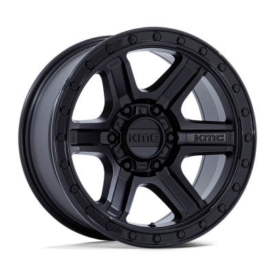 KMC - KMC Wheels KM551 OUTRUN 17x8.5 6x5.5 -10mm Matte Black/Black KM551MB17856810N