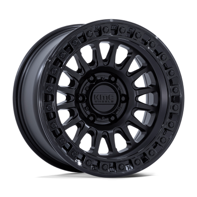 KMC - KMC Wheels KM552 IMS 17x8.5 5x5.0 -10mm Matte Black/Black KM552MB17855010N