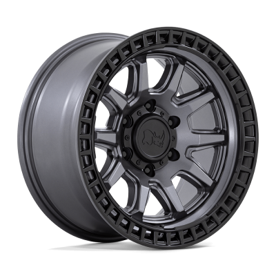 Black Rhino Hard Alloys - Black Rhino Wheels CALICO 17x8.5 5x5.0 0mm Matte Gunmetal/Black BR001AB17855000