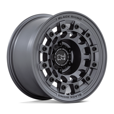 Black Rhino Hard Alloys - Black Rhino BR004AX17906812N FUJI 17x9 6x5.5 -12mm Matte Gunmetal