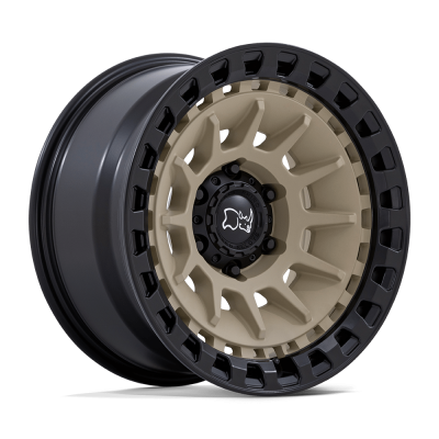 Black Rhino Hard Alloys - Black Rhino Wheels BARRAGE 17x8.5 5x5.0 -10mm Sand/Black BR009TM17855010N