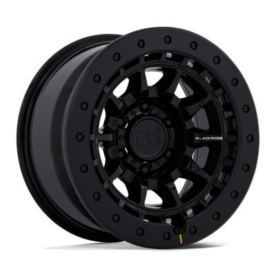 Black Rhino Hard Alloys - Black Rhino Wheels BR016BX17856300 BR016 TUSK 17x8.5 6x135 0mm Gloss Black
