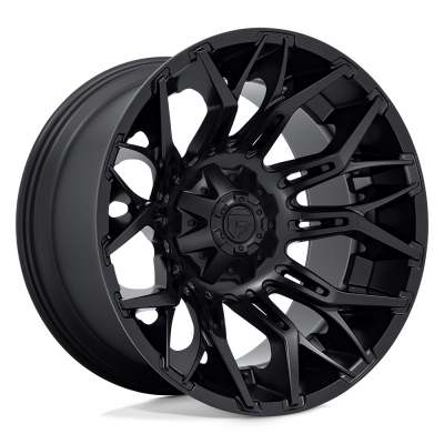 Fuel 1PC - Fuel Off Road D772 TWITCH 22x12 5x5.5 5x150 -44mm Blackout D77222207047