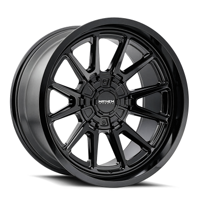 Mayhem - Mayhem Wheels 8116 Intrepid 18x9 5x5.0/5.5 -12mm Gloss Black 8116-8952B