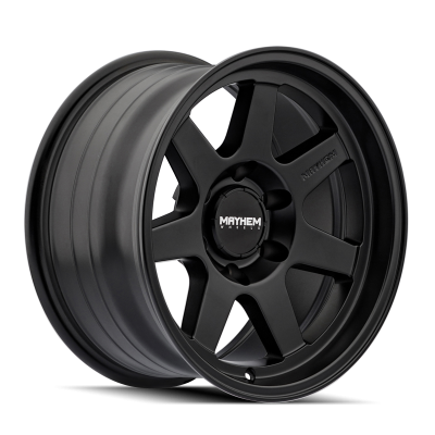 Mayhem - Mayhem Wheels 8307 Convoy 17x9 6x5.5 -6mm Satin Black 8307-7983MB