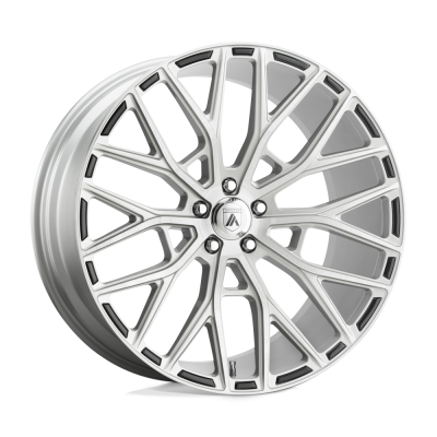 Asanti - Asanti Wheels ABL-21 LEO 22x10.5 5x115 25mm Brushed Silver ABL21-22051525SL