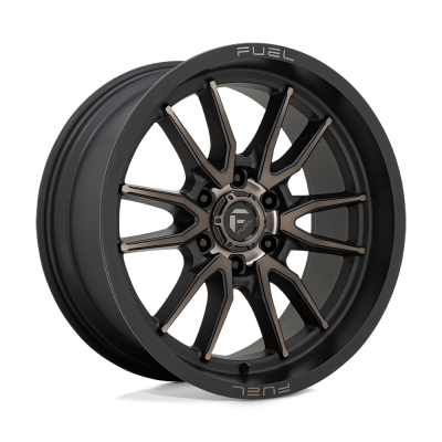 Fuel 1PC - Fuel Off Road D762 CLASH 20x9 6x5.5 1mm Matte Black D76220908450