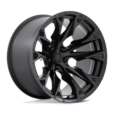 Fuel 1PC - Fuel Off Road D804 FLAME 22x12 5x5.0 -44mm Blackout D80422207547