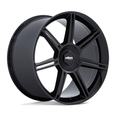 Rotiform - Rotiform Wheels FRA 22x10 5x130 56mm Gloss Black/Matte Black R907221063+56