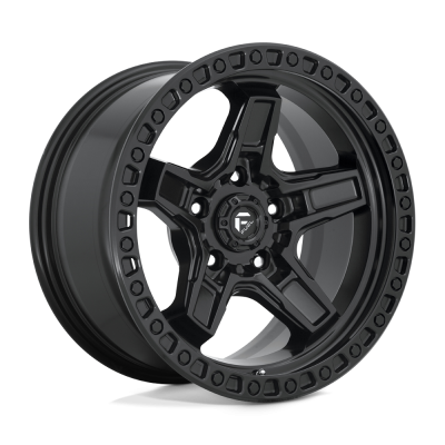Fuel 1PC - Fuel Off Road D697 KICKER 17x9 5x5.0 -12mm Matte Black D69717907545