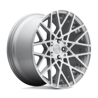Rotiform - Rotiform Wheels R1101985F8+45 R110 BLQ 19x8.5 5x112 45mm Gloss Silver/Machined