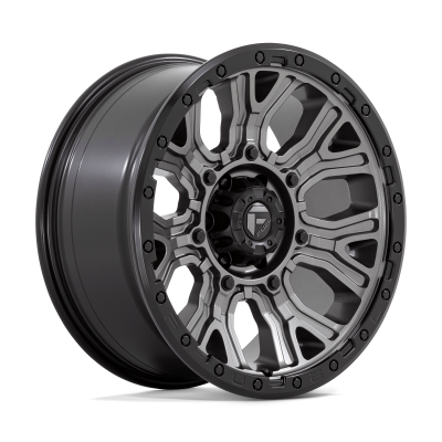 Fuel 1PC - Fuel Off Road D825 TRACTION 20x9 6x135 1mm Matte Gunmetal/Black D82520908950