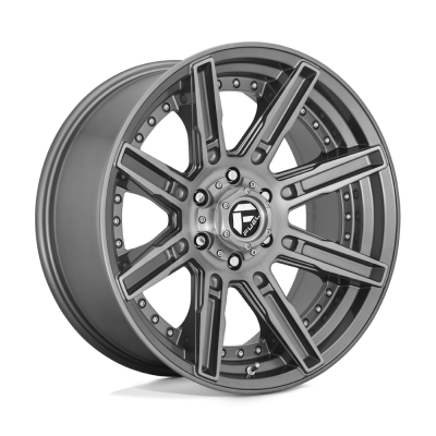 Fuel 1PC - Fuel Off Road D710 ROGUE PLATINUM 20x9 5x5.0 1mm Gunmetal D71020907550