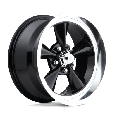 US Mag 1PC - US Mag Wheels U107 STANDARD 15x7 5x4.75 -5mm Gloss Black U10715706137