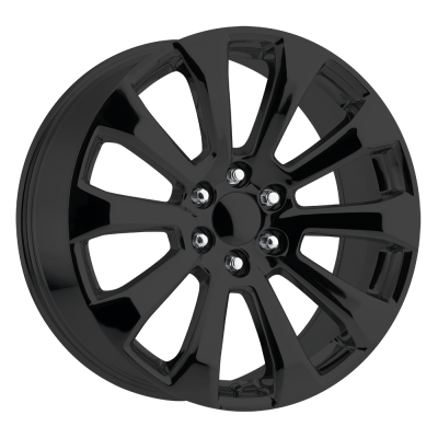 Performance Replicas - Performance Replicas PR204 22x9 6x5.5 28mm Gloss Black 204GB-2295828