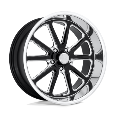US Mag 1PC - US Mag Wheels U117 RAMBLER 18x8 5x4.75 1mm Gloss Black/Milled U11718806145