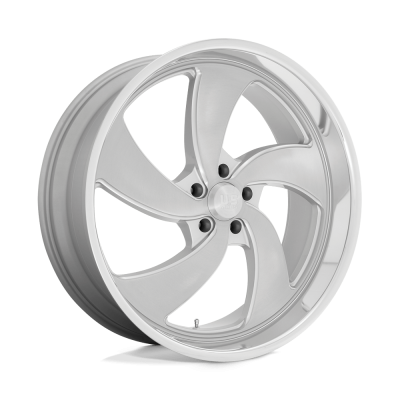 US Mag 1PC - US Mag Wheels U134 DESPERADO 22x10.5 5x4.75 1mm Silver/Brushed U134220561+01L