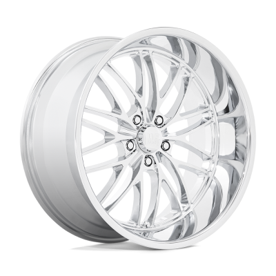 US Mag 1PC - US Mag Wheels U140 SANTA CRUZ 22x10.5 5x5.0 0mm Chrome U14022057357