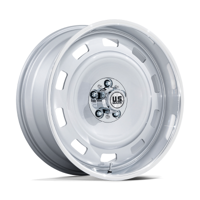 US Mag 1PC - US Mag Wheels UC143 SCOTTSDALE 20x8.5 5x5.0 1mm Silver/Machined UC143SD20855001