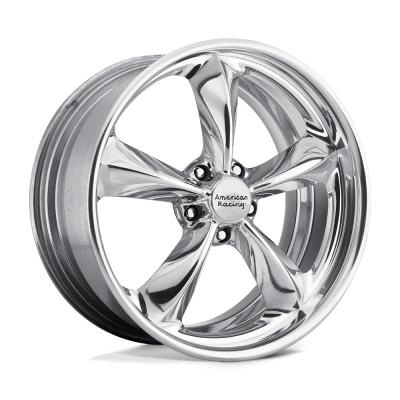 American Racing Vintage - American Racing VN425 TORQ THRUST SL 17x8 5x4.5 0mm Polished VN4257806545