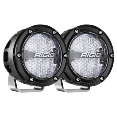 Rigid Industries - Rigid Industries 36400 360-Series 4" Diffused LED Light RGBW Backlight Pair