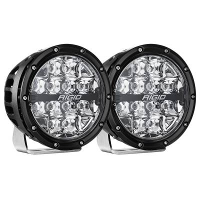 Rigid Industries - Rigid Industries 36412 360-Series 6" Spot LED Light RGBW Backlight Pair