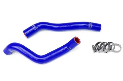 HPS Performance - HPS 57-1368-BLUE Blue Radiator Hose Kit for 08-14 Kawasaki KFX450R
