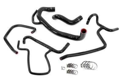 HPS Performance - HPS 57-1616-BLK Black Radiator/Heater Coolant Hose Kit for 12-14 Chrysler 300