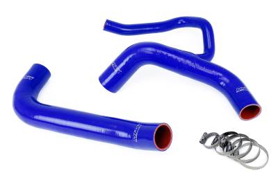 HPS Performance - HPS 57-1848-BLUE Blue Radiator Coolant Hose Kit 18 Dodge Challenger SRT Demon