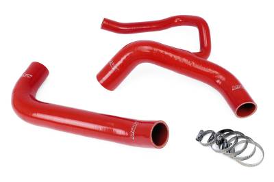 HPS Performance - HPS 57-1848 Red Red Radiator Coolant Hose Kit 18 Dodge Challenger SRT Demon