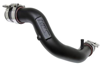 HPS Performance - HPS 17-122WB Intercooler Hot Charge Pipe w/Boots for 16-17 Lexus IS200t 2.0