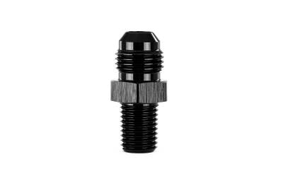 HPS Performance - HPS AN816-6-M12125 -6AN Flare To NPT/M12X1.25 Metric Adapter Straight Black