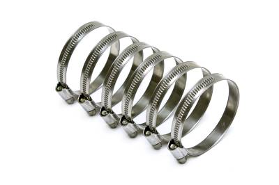 HPS Performance - HPS EMSC-50-70x6 Stainless Steel Embossed Hose ClampSize #40 2"-3" 6pc