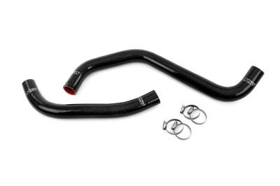 HPS Performance - HPS 57-2128-BLK Black Radiator Coolant Hose Kit for 11-15 Jeep Cherokee & Dodge